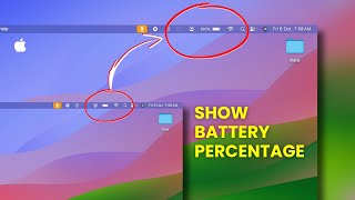 MacBook Battery Percentage not Showing - See Battery % on Mac