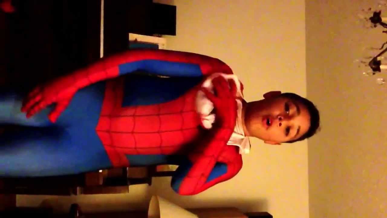 Spider Man Party Suit Review Part2 YouTube