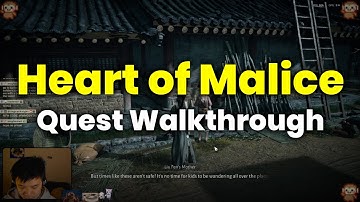 Heart Of Malice (Injustice Quest) Walkthrough - Where Winds Meet