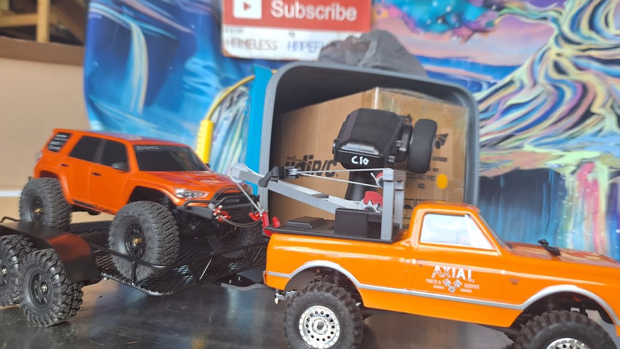 💧SCX24 RECOVERY and tow Bucket 🪣  Drop n A Bucket E11: Kind of a DUH?😜🤪😝