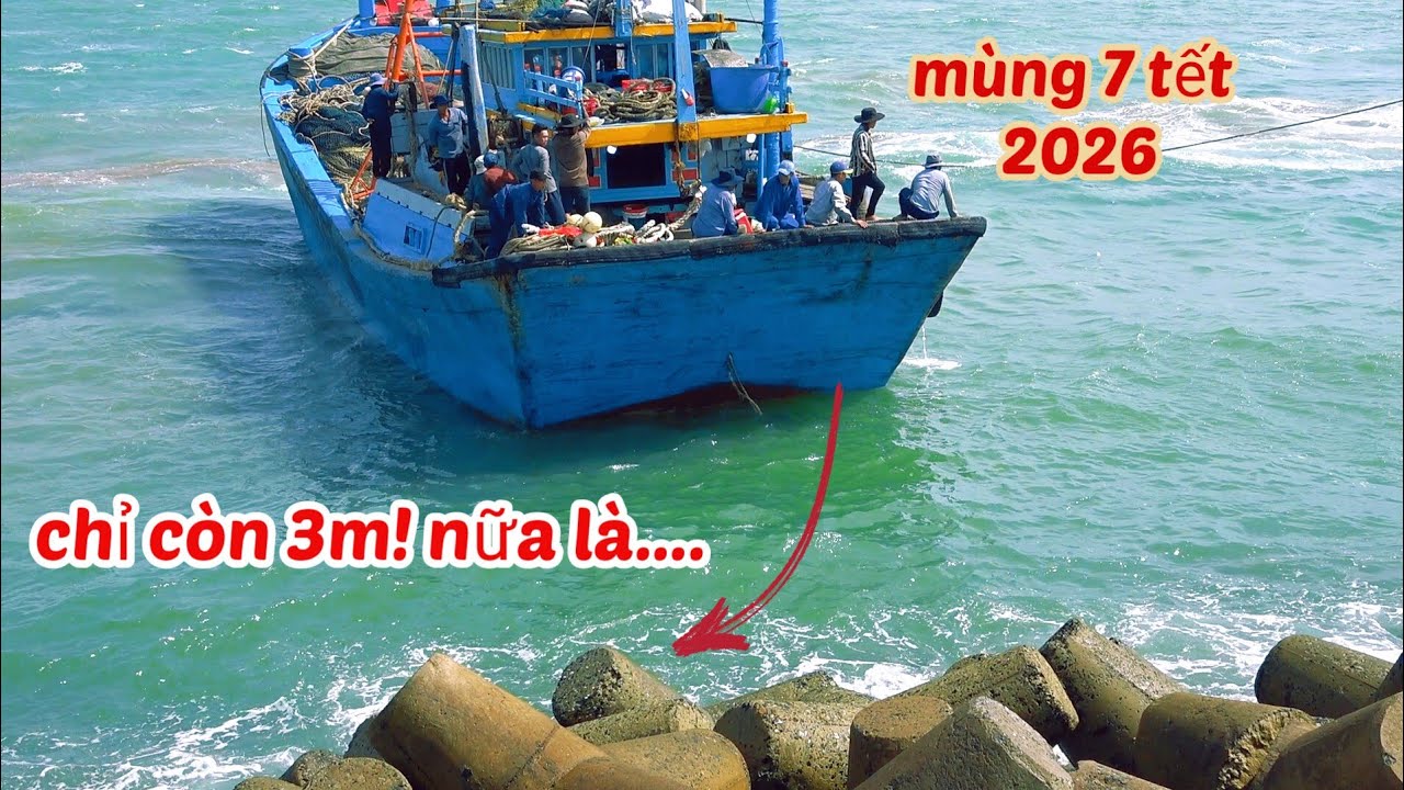 Ghe Giả Cảo Xém Chút Nữa Tấp Vào Kè Đá!!!