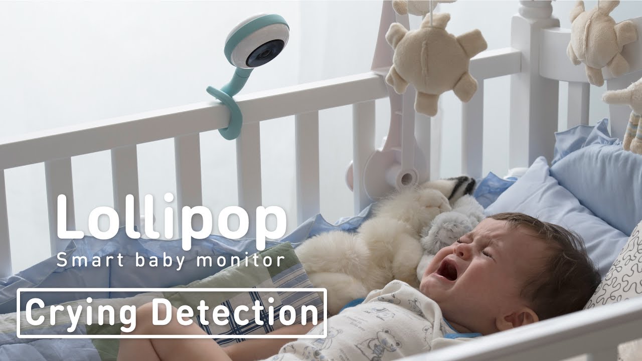 True Crying Detection Demo of Lollipop Baby Monitor 