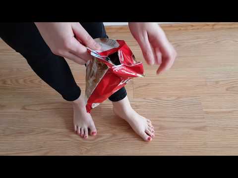 Foot crushing / Fruits smashing experiment