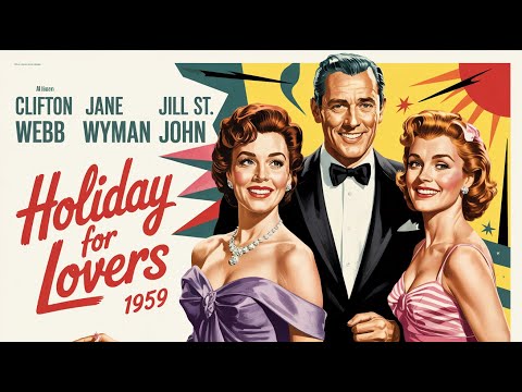 Holiday For Lovers 1959 Film In English Clifton Webb Jane Wyman Jill St John 