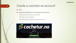 Updated presentation of cachetur.no by platoaddict (no sound) screenshot 5