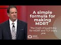 A simple formula for qualifying for MDRT every year