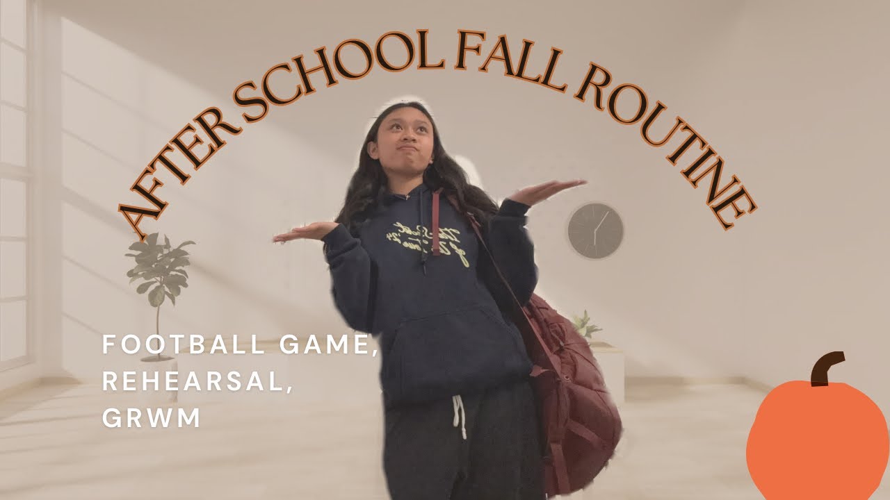 The Fall After School Routine That Feels Like a Movie 🎬 cozy vibes + friends 🍁