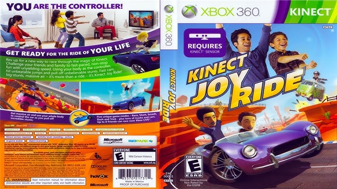 Jogo Kinect Joy Ride - Xbox 360 - Mídia Física - Original