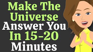Details Make the Universe Answer You in 15-20 Minutes ⏳ Abraham Hicks 2025 News