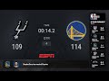 San Antonio Spurs @ Golden State Warriors | NBA In-season Tournament on ESPN Live Scoreboard