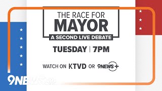 The Race for Denver Mayor: 9NEWS second live debate (FULL)