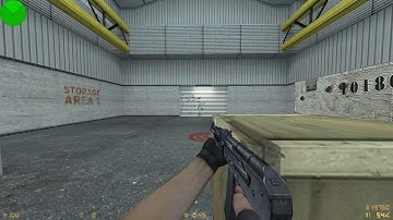 (CS 1.6) AK74 WiP Animations Gameplay