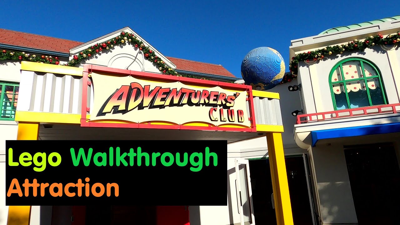 Legoland California Adventures Club | Lego Walkthrough Attraction ...