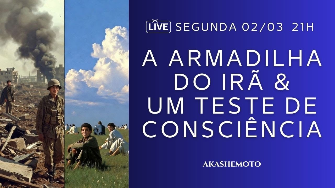 A armadilha do Irã & um teste de Consciência | Live 02 mar 2026