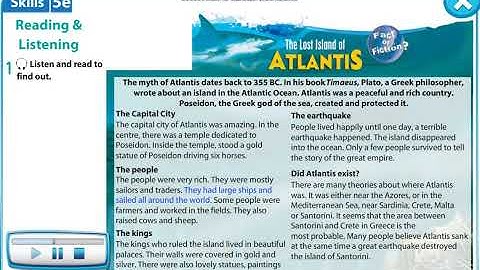 Excel 5 module 5 p66 ex1 The Lost Island of Atlantis