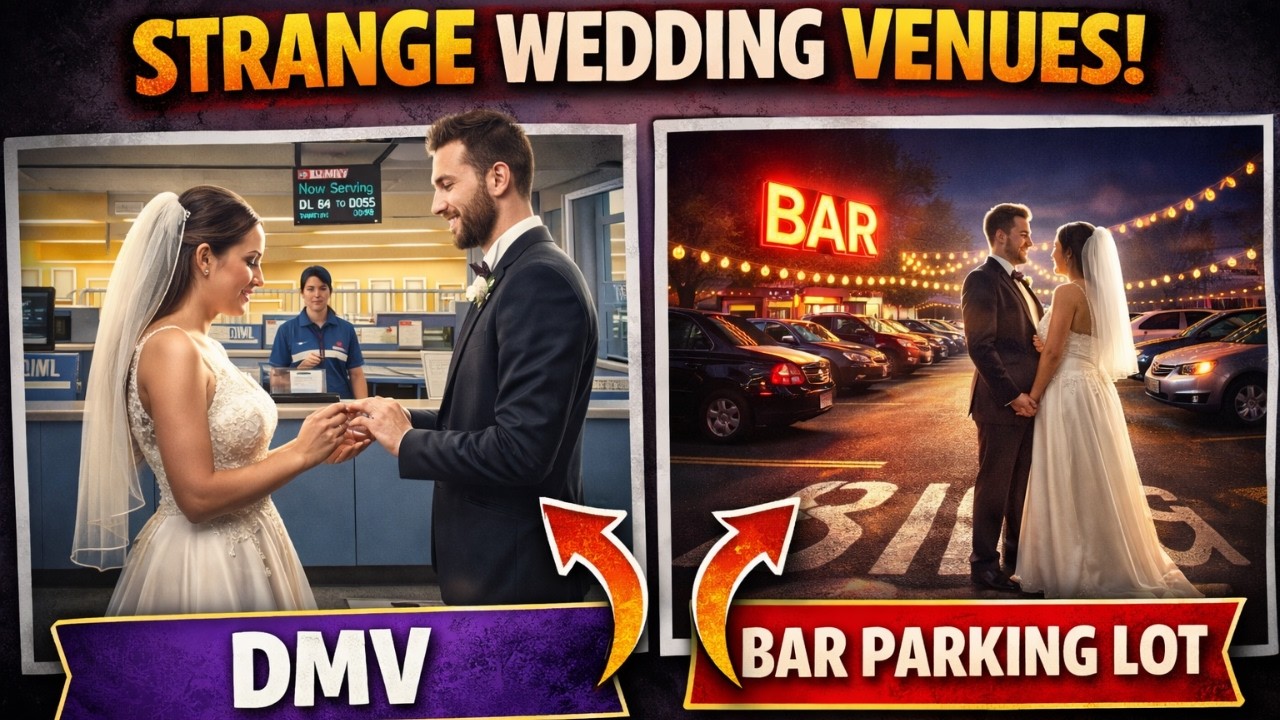 Strange Wedding Venue