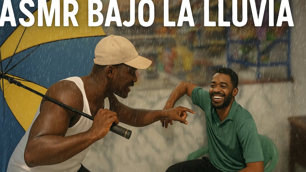 ❌INTENTO HACER ASMR BAJO LA LLUVIA MUY RELAJANTE ❌