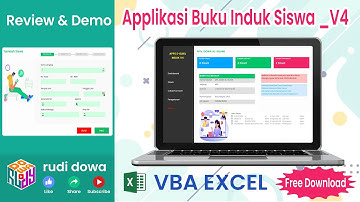 Applikasi Buku Induk Siswa V4 VBA Excel