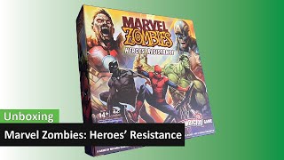 Unboxing - Marvel Zombies: Heroes Resistance