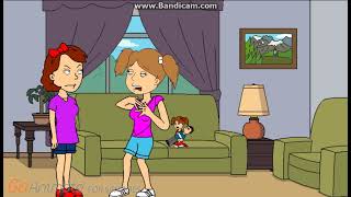Hannah pinches baby Ruby and gets grounded