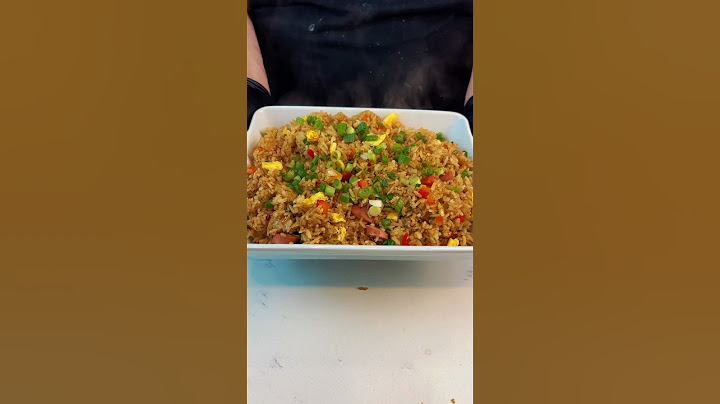 The BEST Arroz Chaufa Recipe (PERUVIAN FRIED RICE) #food