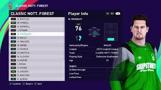 (PS4) PES 2021: Classic Nottingham Forest (PS4) PES 2021: Classic Nottingham Forest