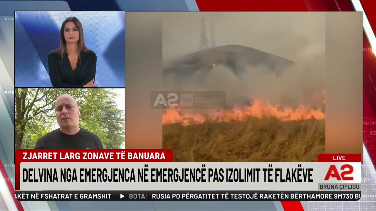 Natyra "shpëton" Gjirokastrën.Shiu shuan flakët,zjarr vetëm në Finiq, Syri i Kaltër....Rigels Malile