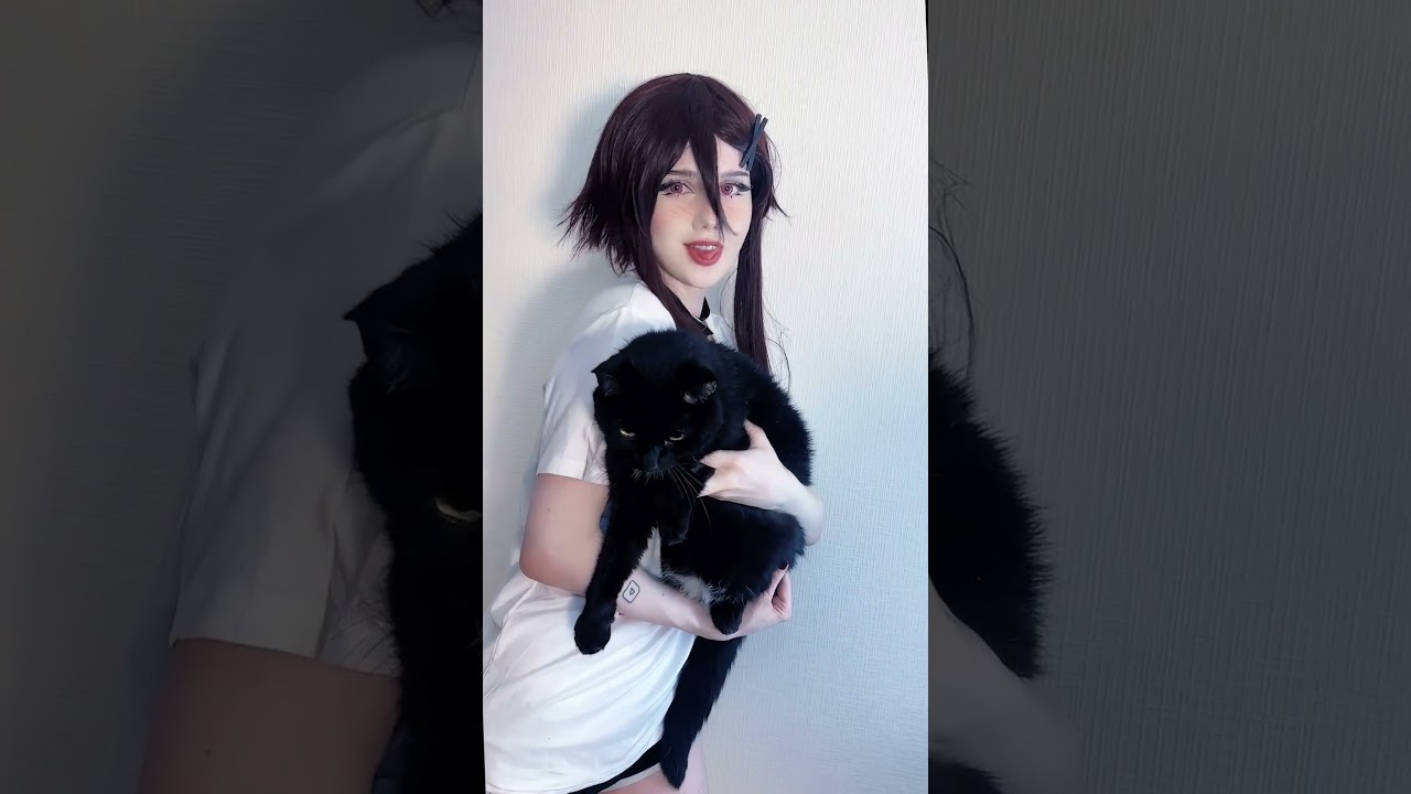 Cat & Megumin #cosplay #anime #cosplayer #konosuba #megumin