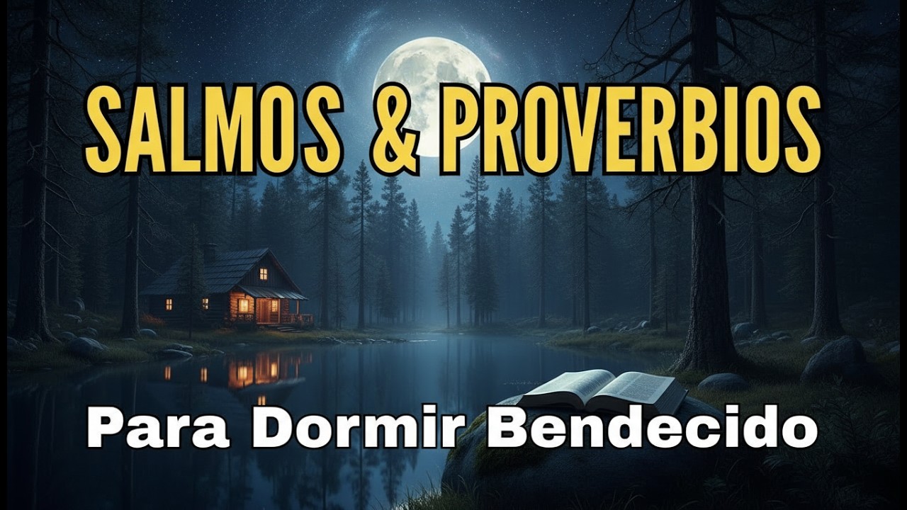 Salmos y Proverbios Para Dormir | Biblia Hablada + Reflexiones para Descansar con la Palabra de Dios