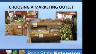 Agriculture Marketing 101 - PASA Webinar