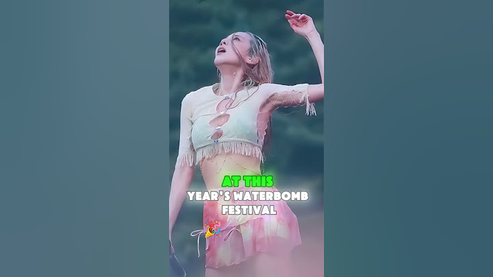 🔥 Sandara Park Sets the Stage on Fire at WATERBOMB Singapore! 🔥 #kpop #2NE1 #waterbomb