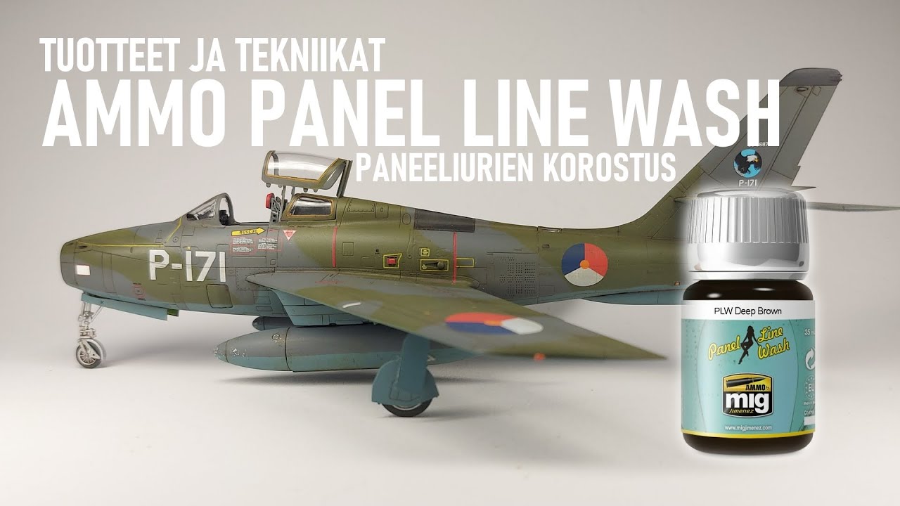 Ammo Panel Line Wash ja paneeliurien korostaminen | Tuotteet ja tekniikat