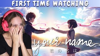 Your Name (2016) ☾ MOVIE REACTION - FIRST TIME WATCHING!
