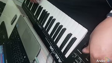 Ableton set & Alesis Q49 midi keyboard 🎹