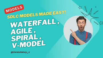 SDLC Models Explained in Tamil 🔥| Waterfall, Agile, Spiral, V-Model | Easy for Students & Developers