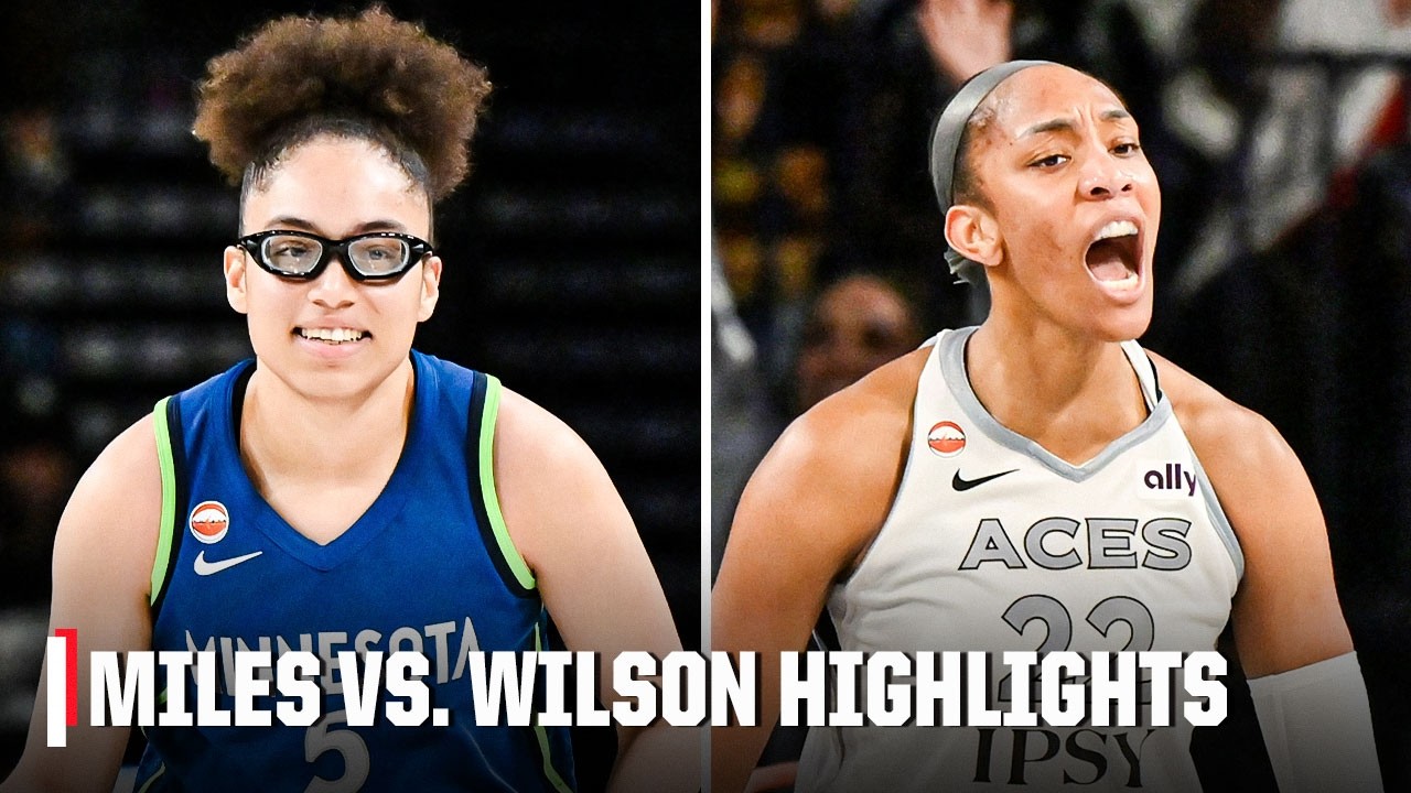 Olivia Miles and A’ja Wilson PUT ON A SHOW in Lynx vs. Aces 🤩 | WNBA on ESPN