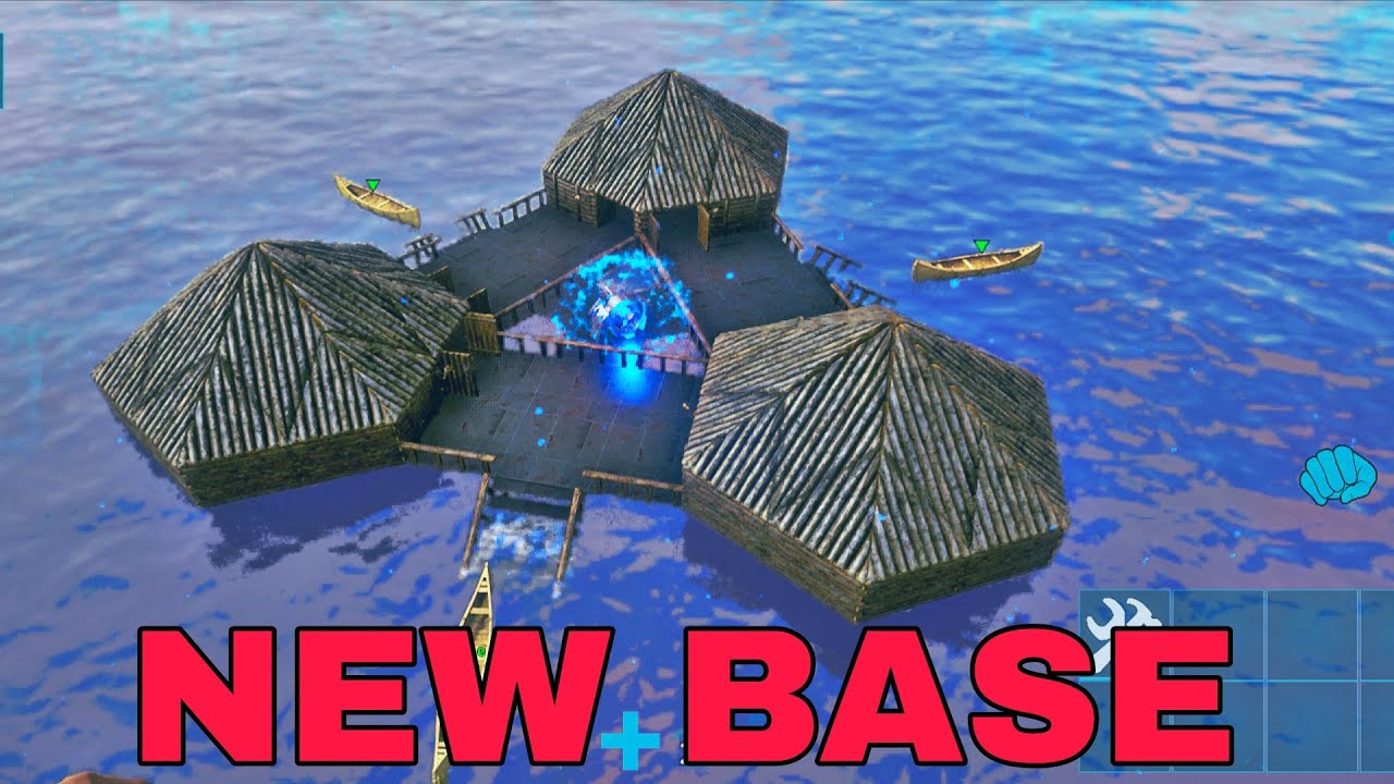 Mobile Base Design ARK MOBILE BASE DESIGN 🌊 ARK ULTIMATE MOBILE EDITION BASE DESIGN - YouTube