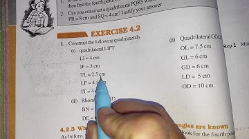 Practical Geometry Ex 4.2 Chapter- 4 || Ncert Class 8th Maths Solutions