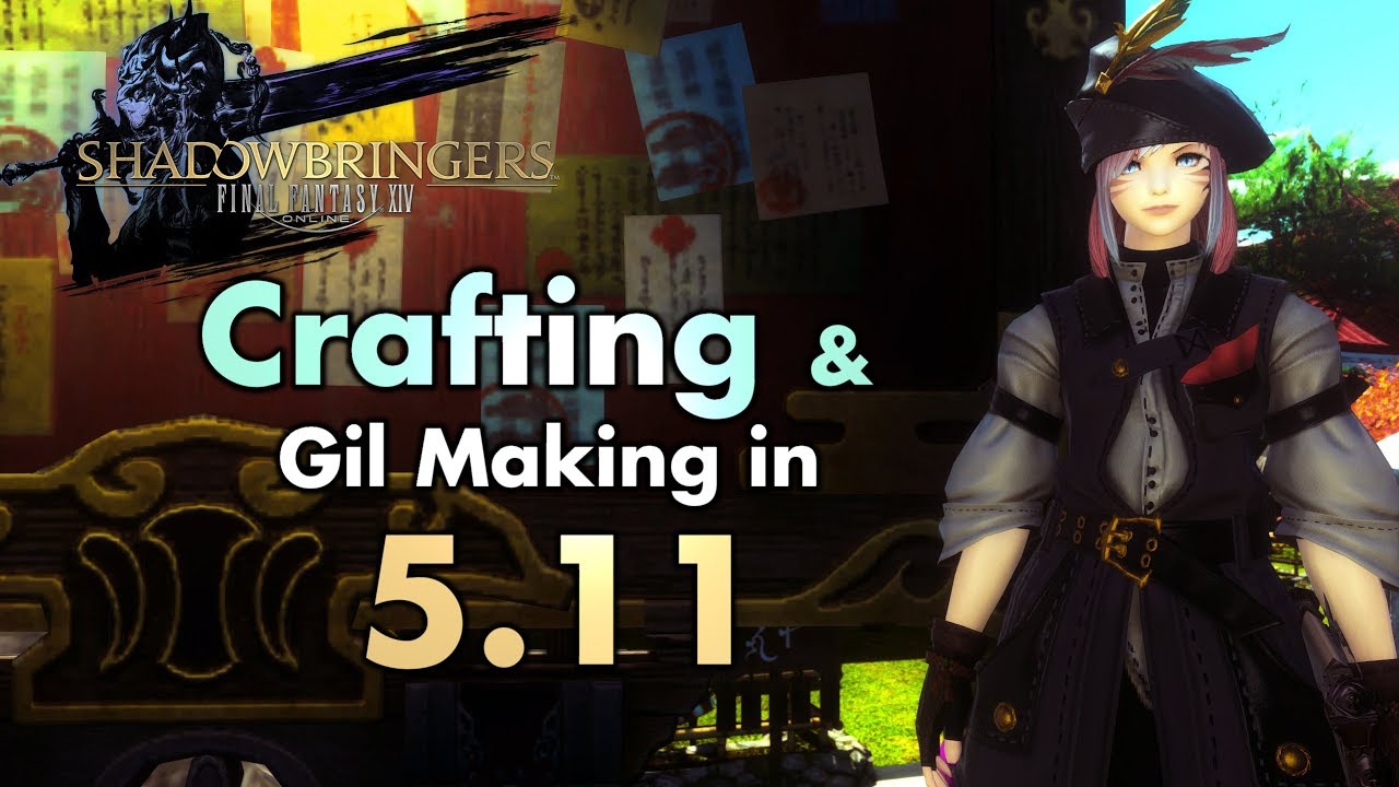 how to make money crafting ffxiv