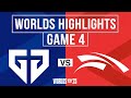 GEN vs HLE Highlights Game 4 | Worlds 2025 Quarterfinals | Gen.G vs Hanwha Life Esports