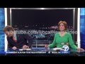 News blooper - news anchor spits while anchoring the news