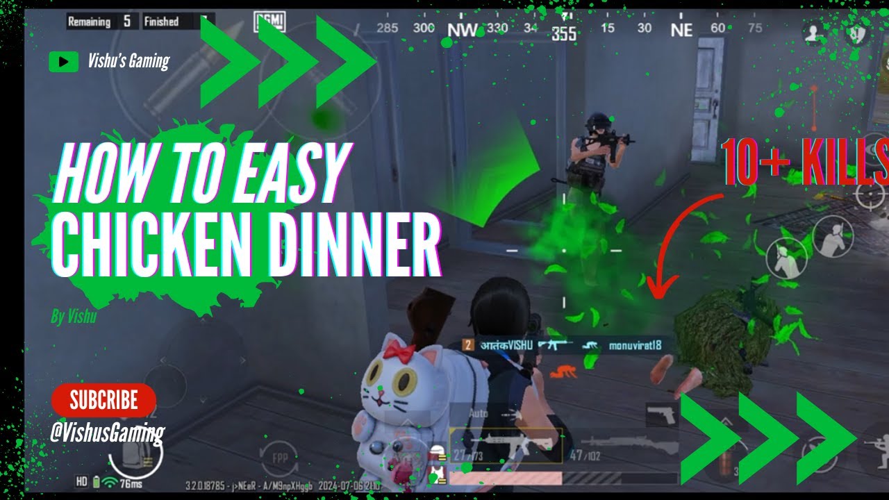 How you can get chicken dinner in BGMI #bgmi #pubg #pubgmobile # ...