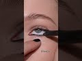 Easy Eyeliner Hack♥️ #eyemakeup #makeuptutorial #makeup #makeuphacks #youtubeshorts #shortvideo #fyp