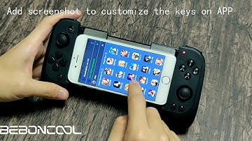 BEBONCOOL Q39 Game Controller PUBG Setting IOS