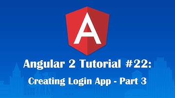 Angular 2 Tutorial 22: Routing Logins (Login App)