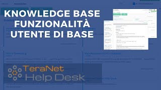 Utilizzo Knowledge Base Utente di base - T-HelpDesk Software