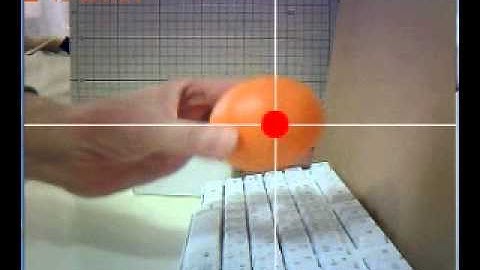 Processingでカラートラッキングの実験。