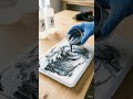 This Resin Turned Into Liquid Marble 🤯 #resin art #diy