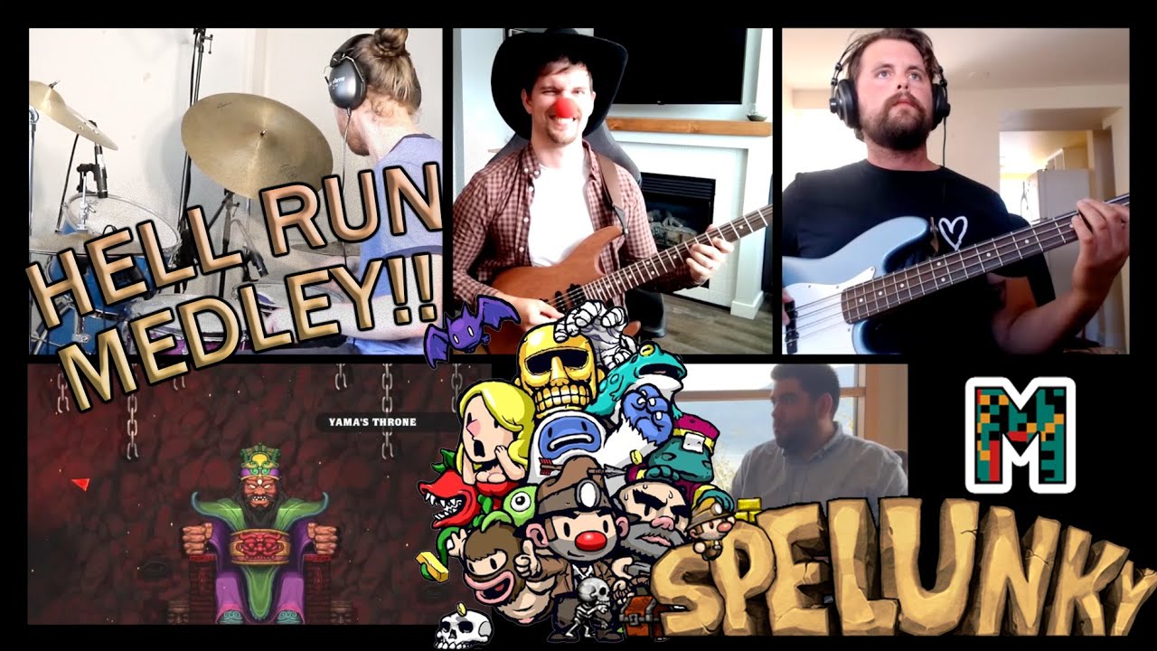 A Tribute to Spelunky HD - HELL RUN MEDLEY (missingNo)