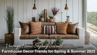 Spring to Summer Home Refresh 🌿 | Timeless Vintage Farmhouse Decor Ideas